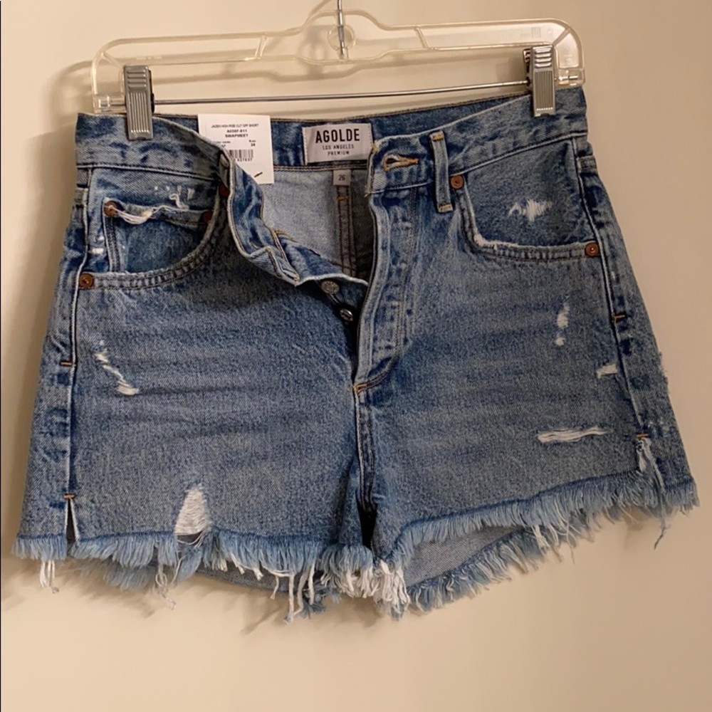 NWT AGOLDE Jean shorts